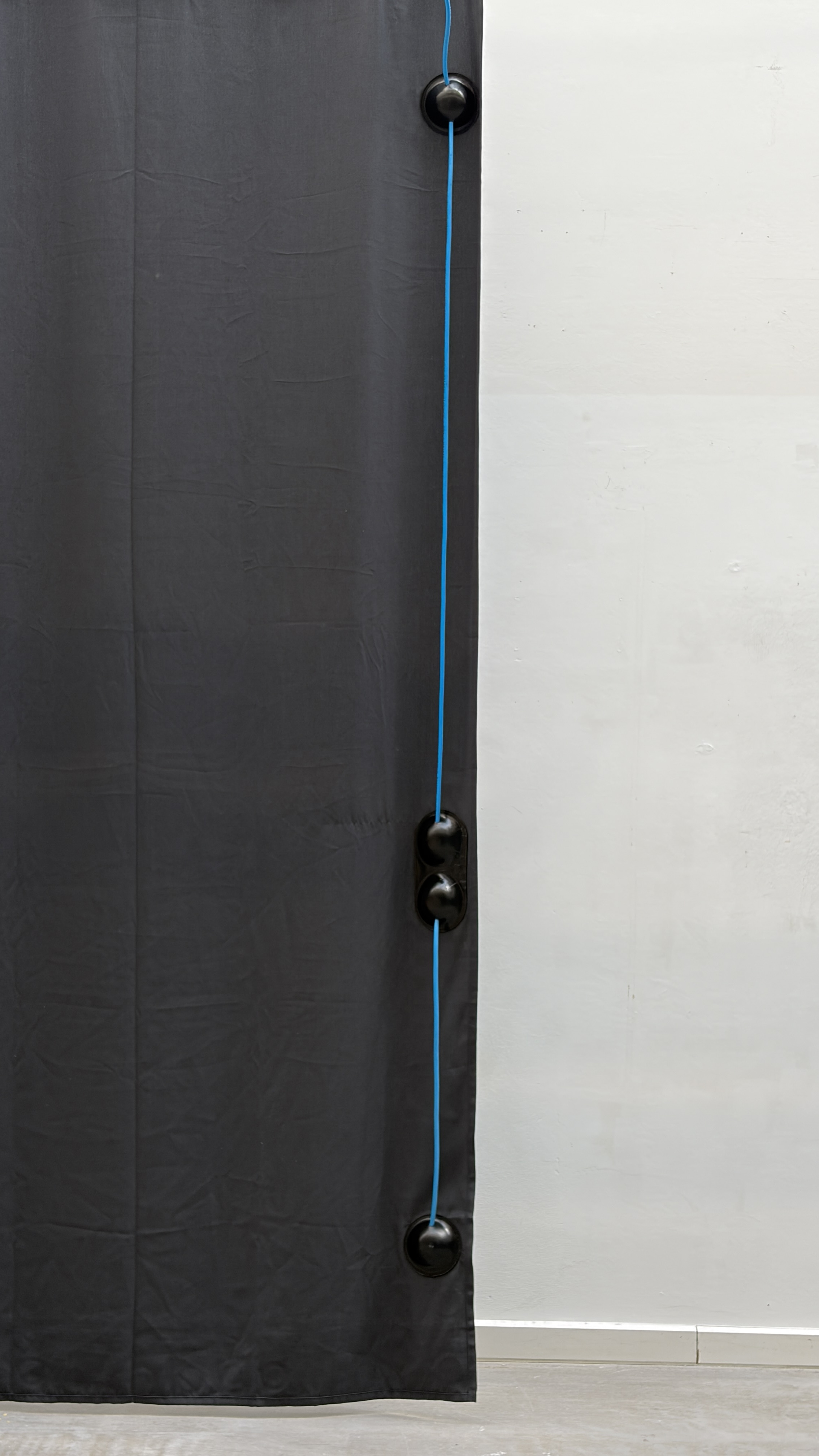 Räumliche Anwendung des Vorhangsystems